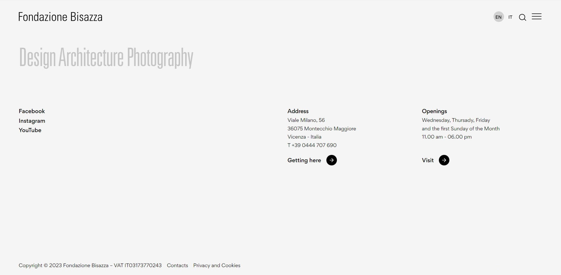 Portfolio - Fondazione Bisazza - Body Image